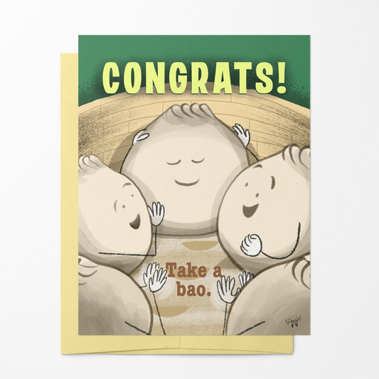 Congrats Card - Take a Bao