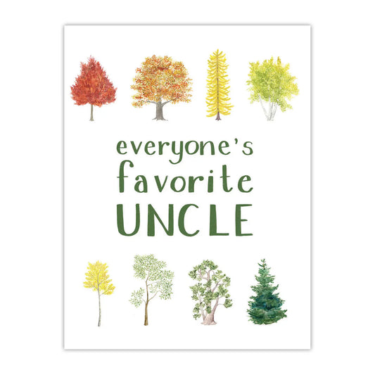 Everyone's Favorite Uncle Card