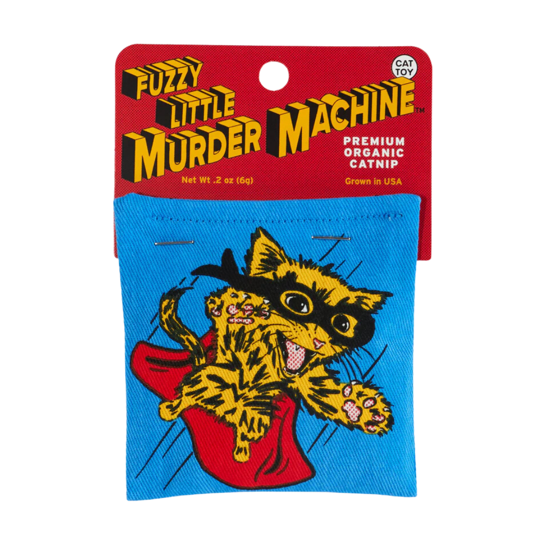 Fuzzy Murder Machine Catnip Toy