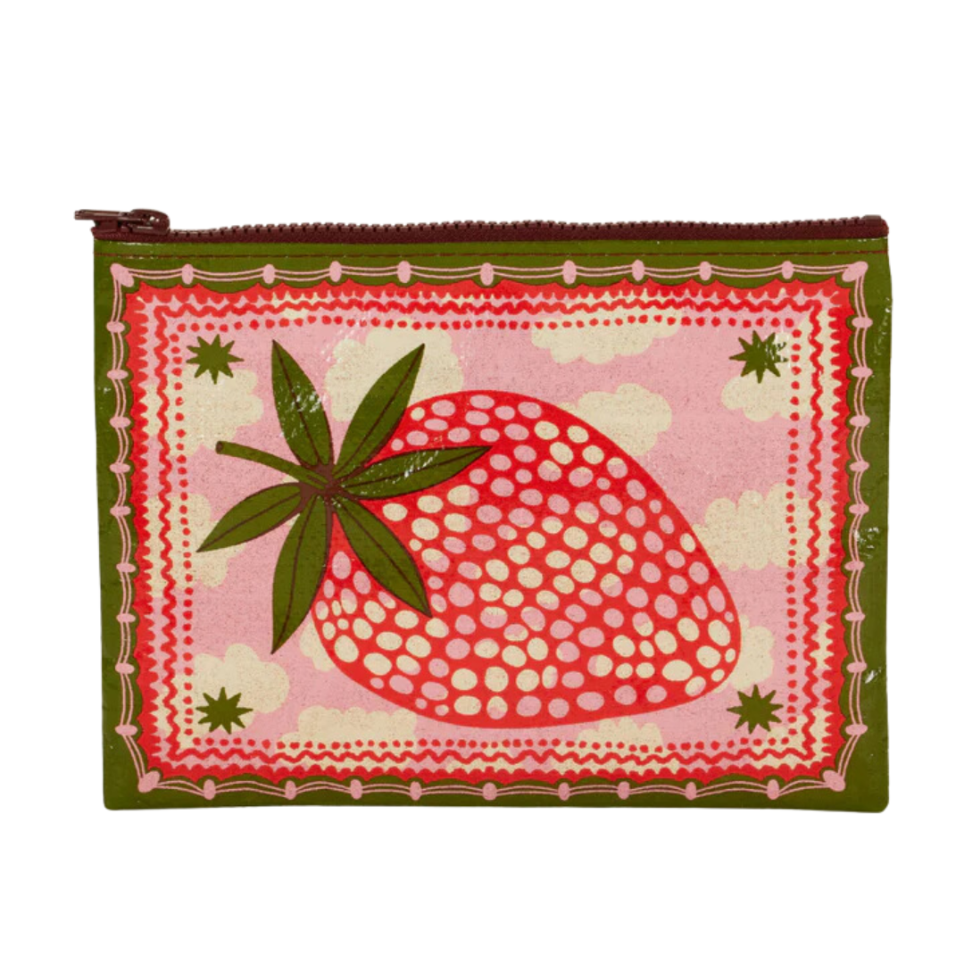 Strawberry Clouds Zipper Pouch