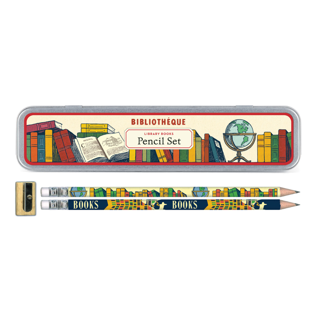 Cavallini & Co. Pencil Set - Library Books