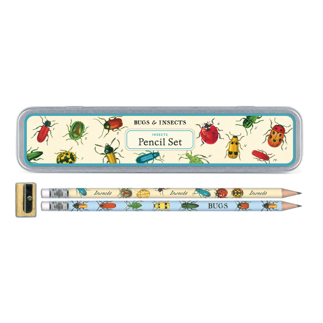 Cavallini & Co. Pencil Set - Bugs & Insects