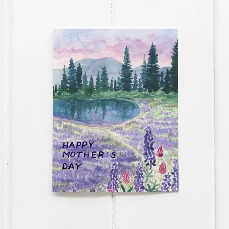 Hiking Mother's Day Card