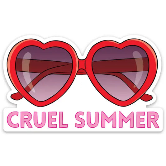 Cruel Summer Die Cut Sticker