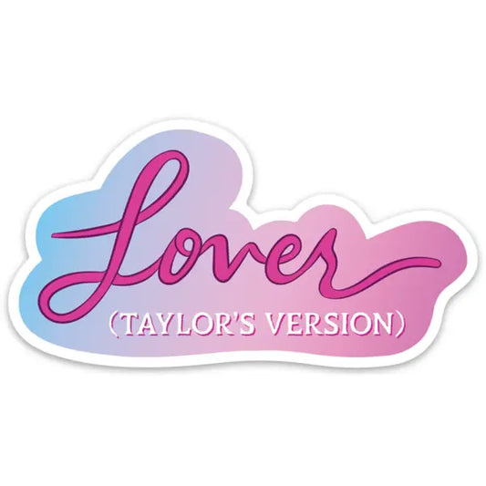 Lover Taylor's Version Sticker