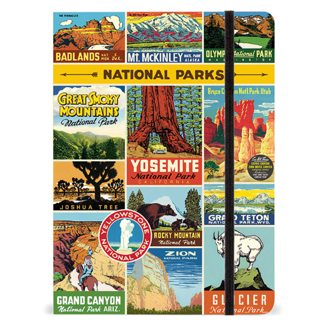 Cavallini & Co. Large Notebook - National Parks – Stocklist