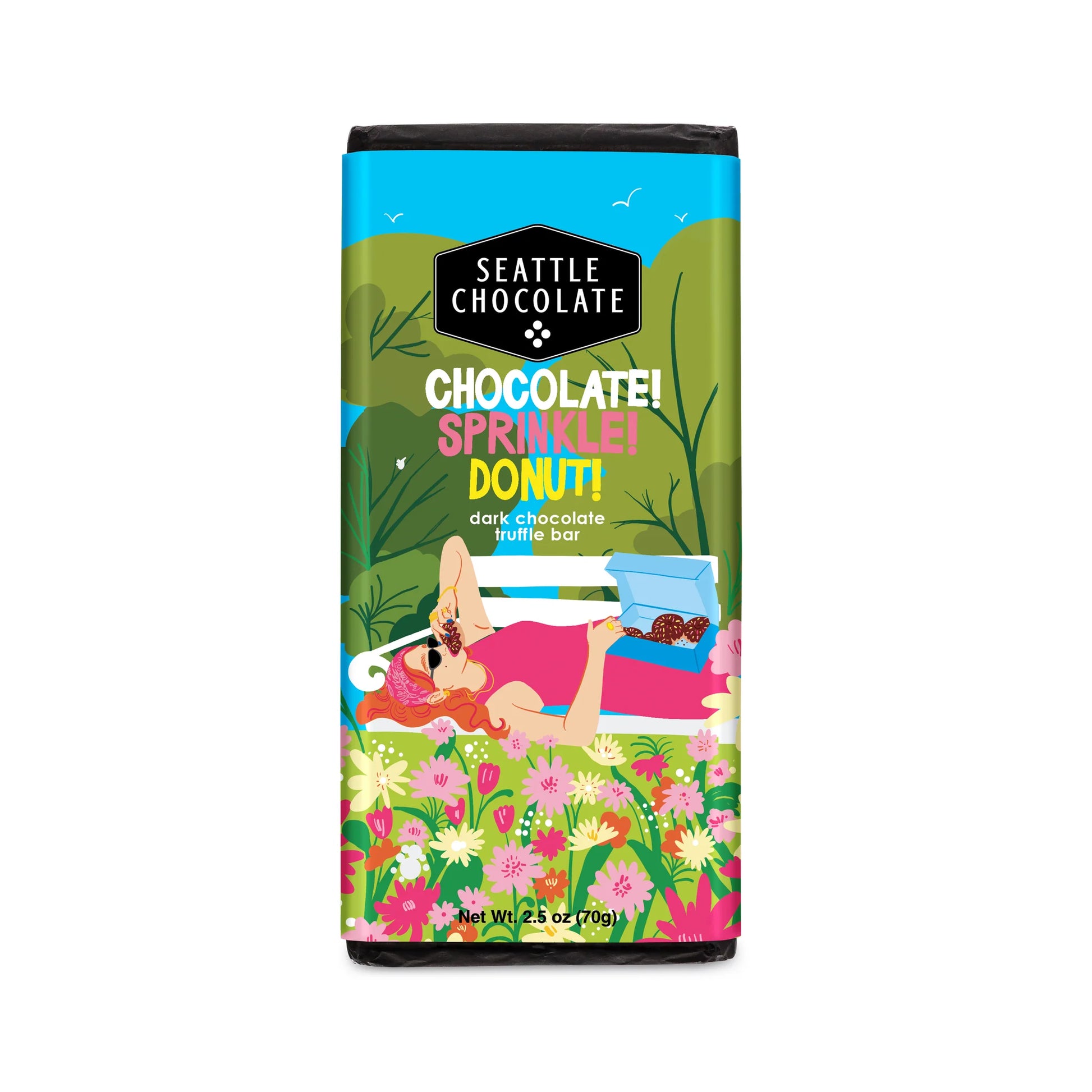 Chocolate Sprinkle Donut Chocolate Bar – Stocklist