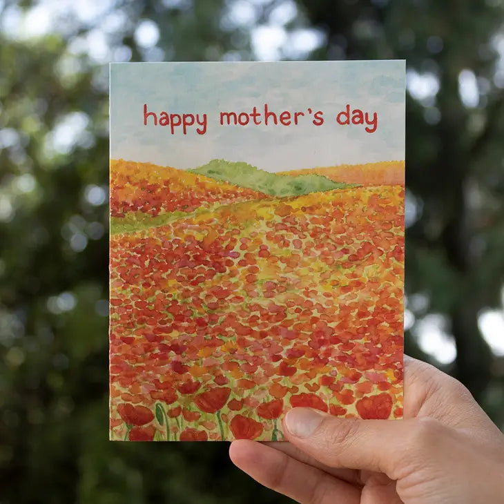 Superbloom Poppies - Happy Mother's Day Card