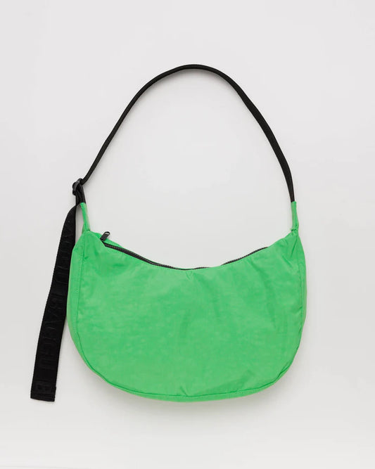 Baggu Medium Nylon Crescent Bag - Aloe