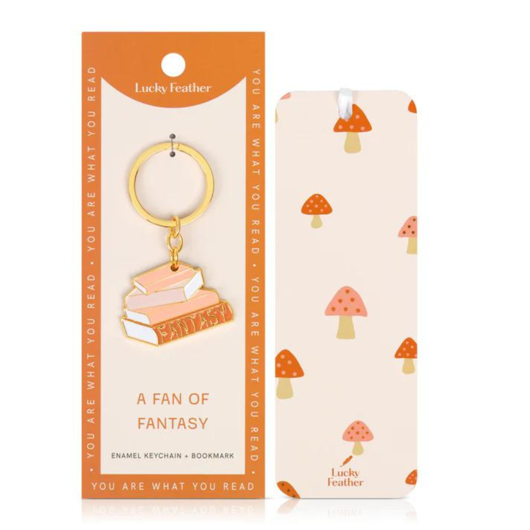 Bookmark & Keychain Set - Fantasy