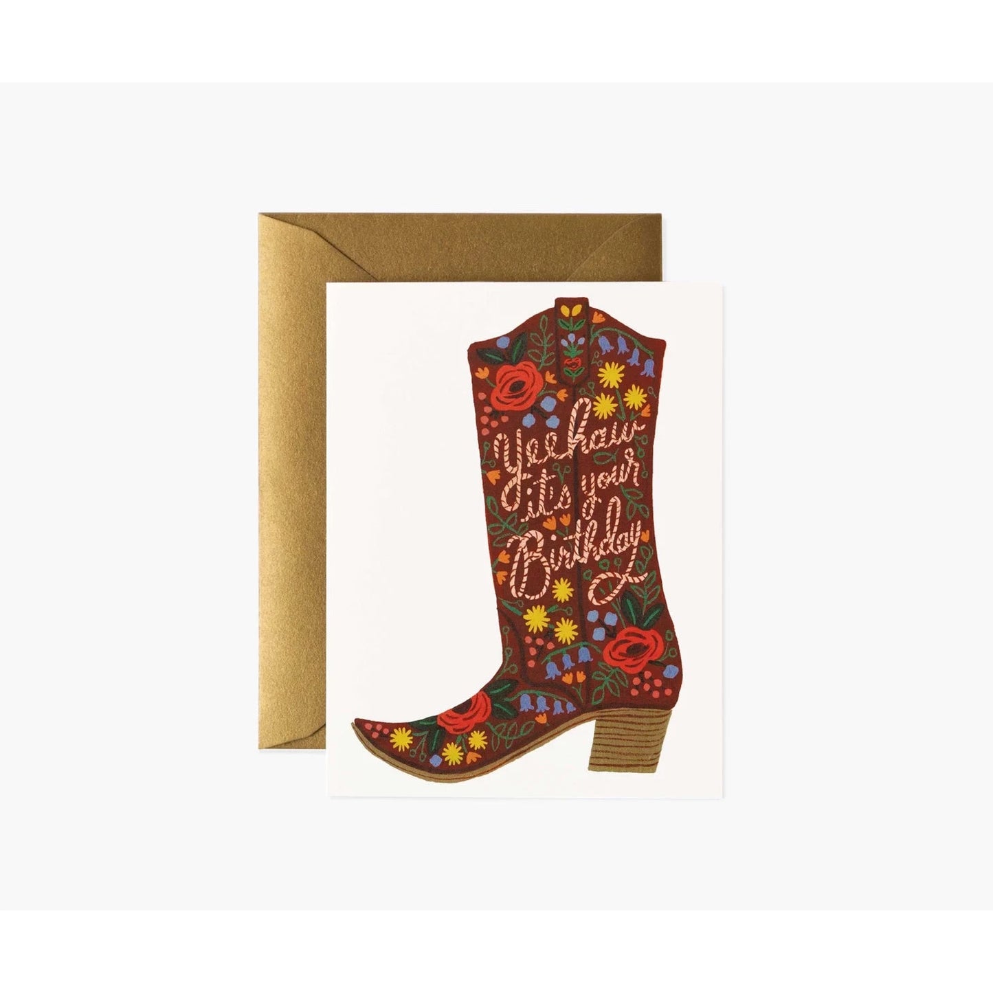 Birthday Boot Card