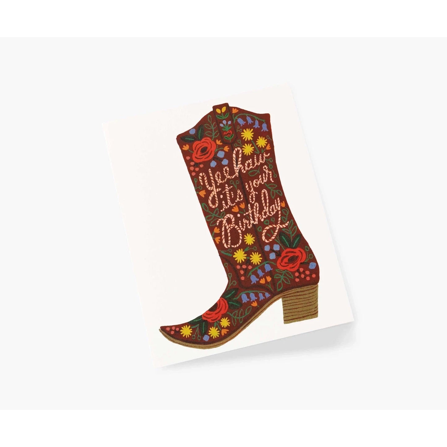 Birthday Boot Card