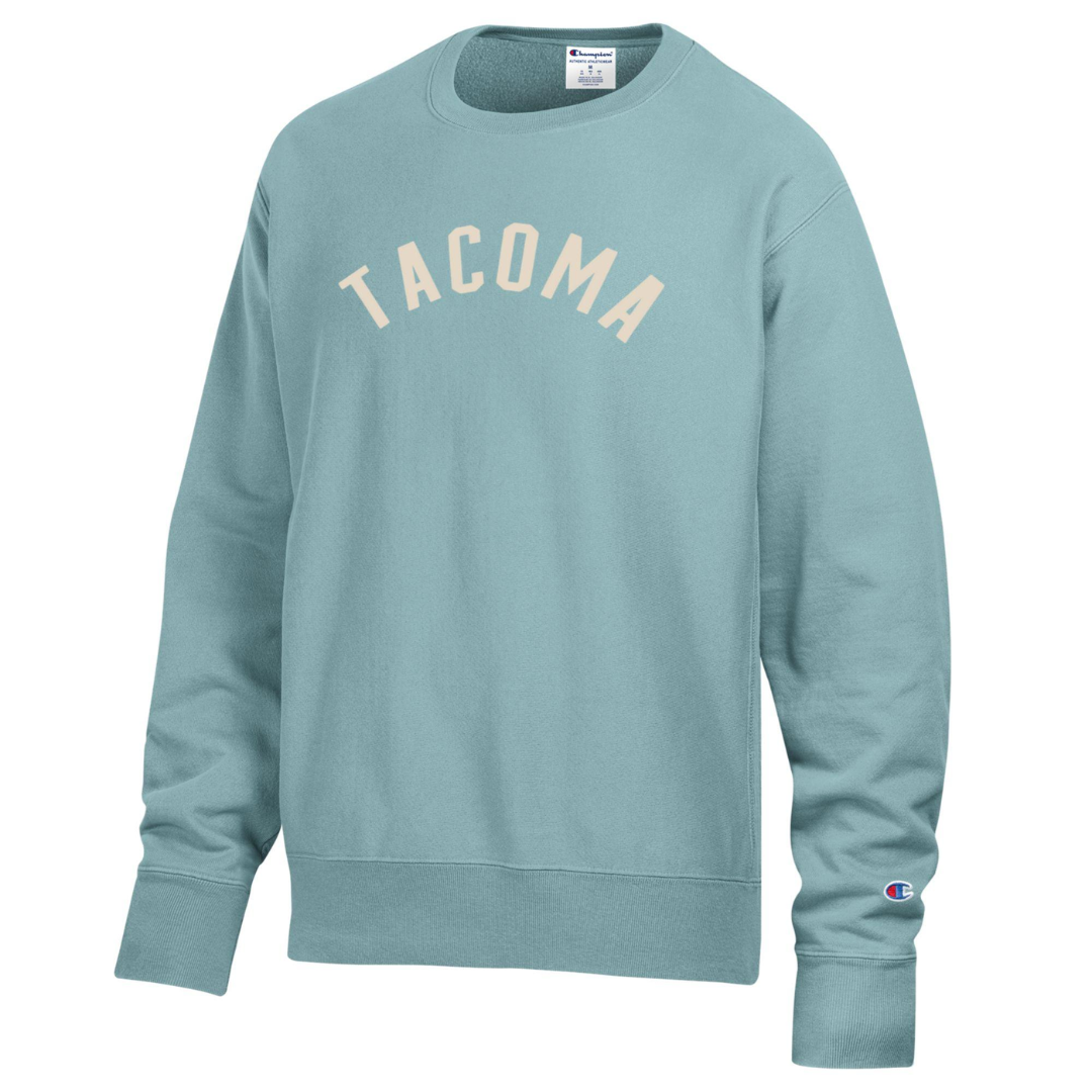 Champion Tacoma Embroidered Crewneck Sweatshirt - Nimbus Green