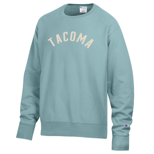 Champion Tacoma Embroidered Crewneck Sweatshirt - Nimbus Green