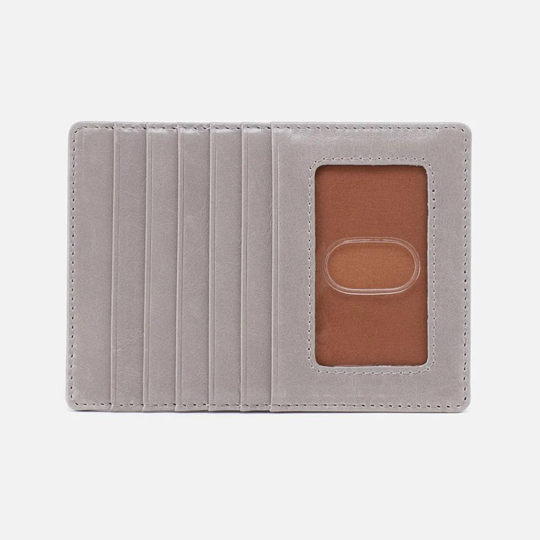 Hobo Euro Slide Card Case - Light Grey