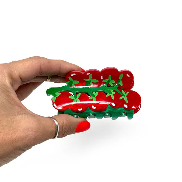 Cherry Tomato Hair Claw