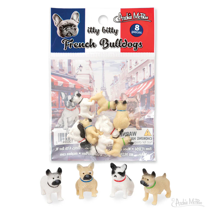 Itty Bitty French Bulldogs Bag of 8