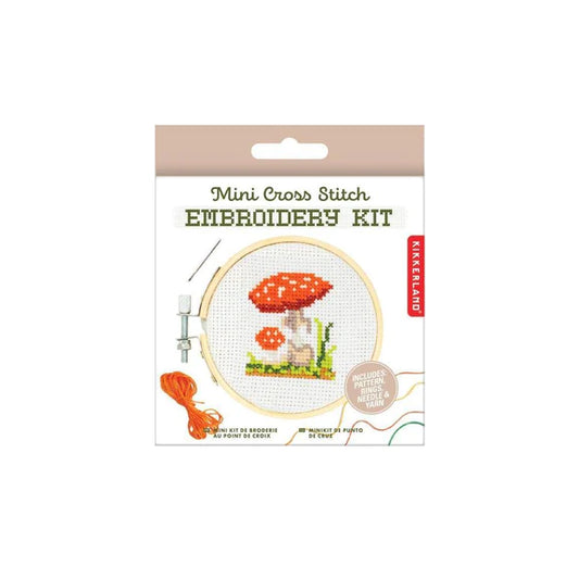 Mushroom - CrossStitch Embroidery Kit