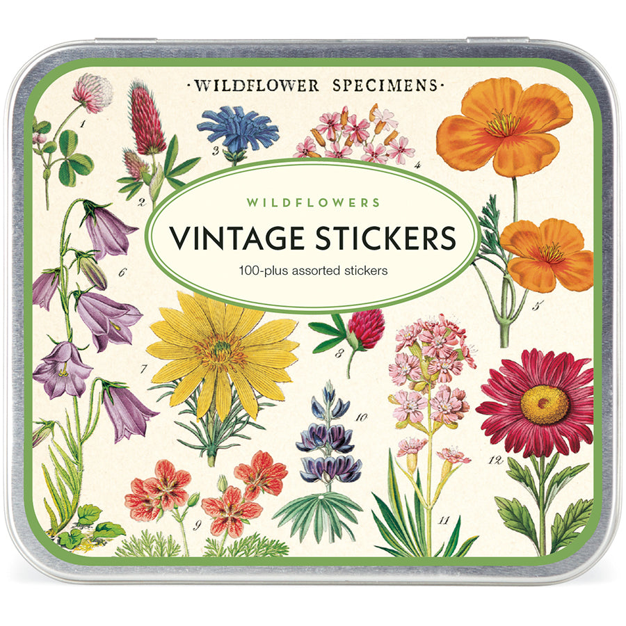 Cavallini & Co. Stickers - Wildflowers