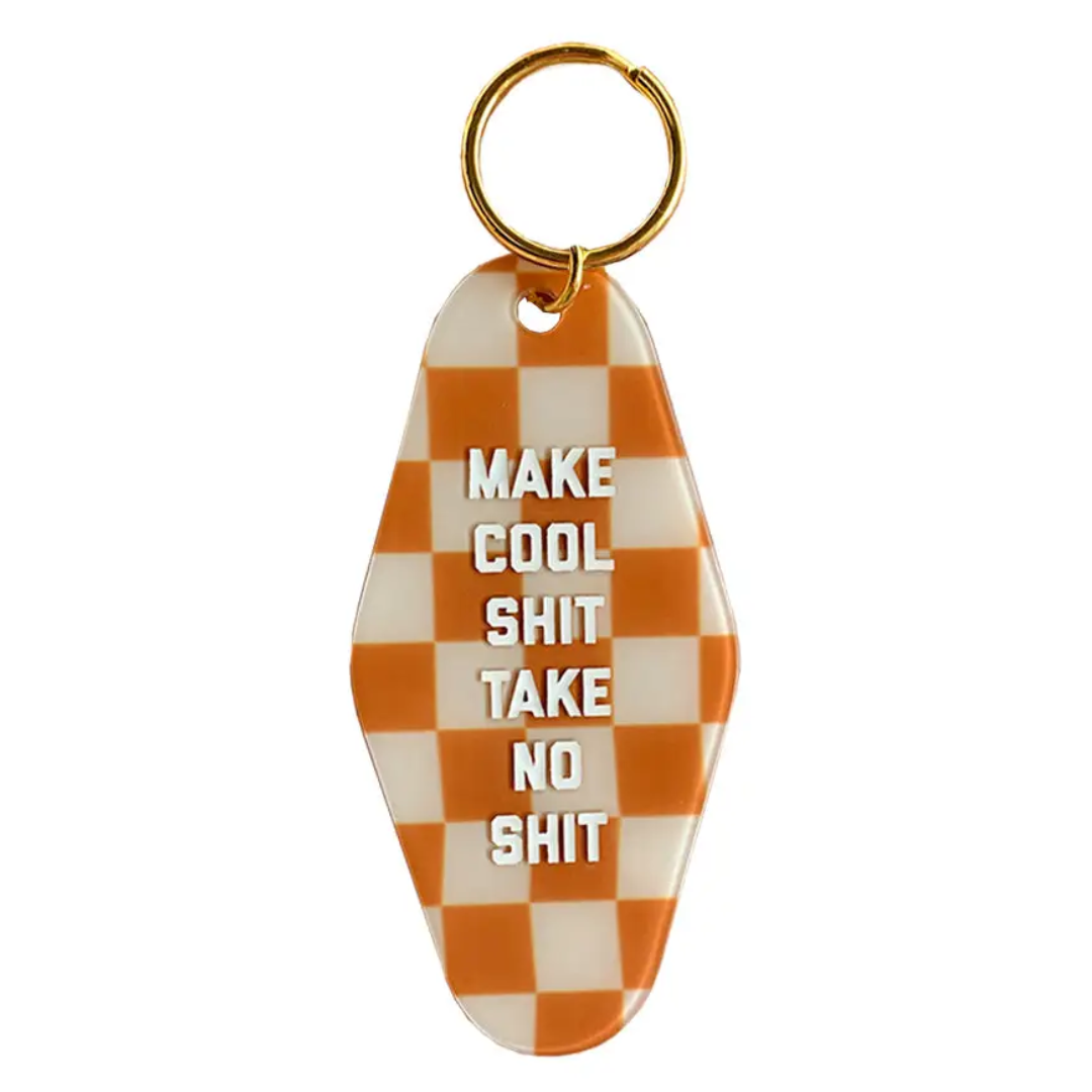 Golden Gems Motel Keytag - Make Cool Sh*t Take No Sh*t