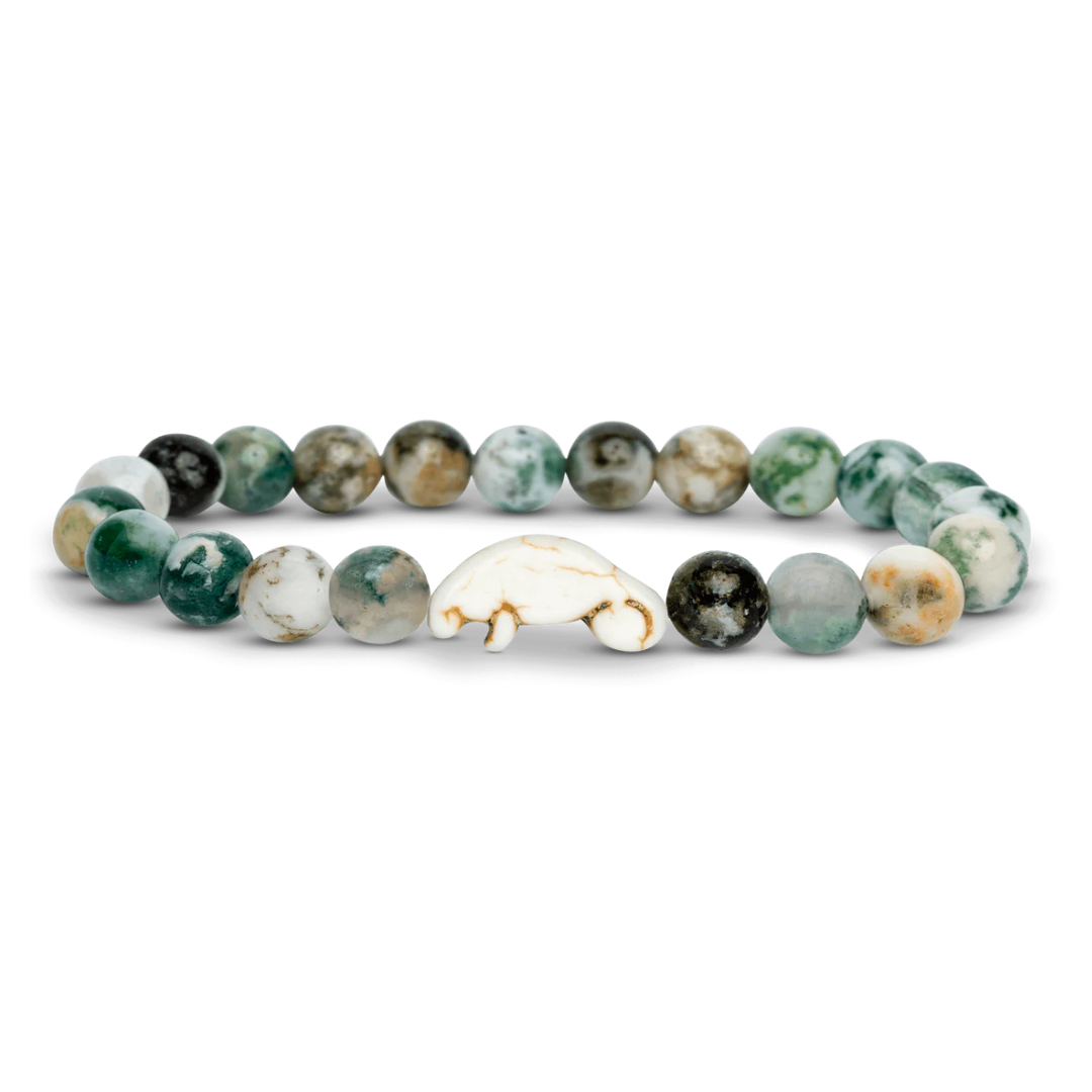 Fahlo The Drift Manatee Tracking Bracelet - Seagrass Green