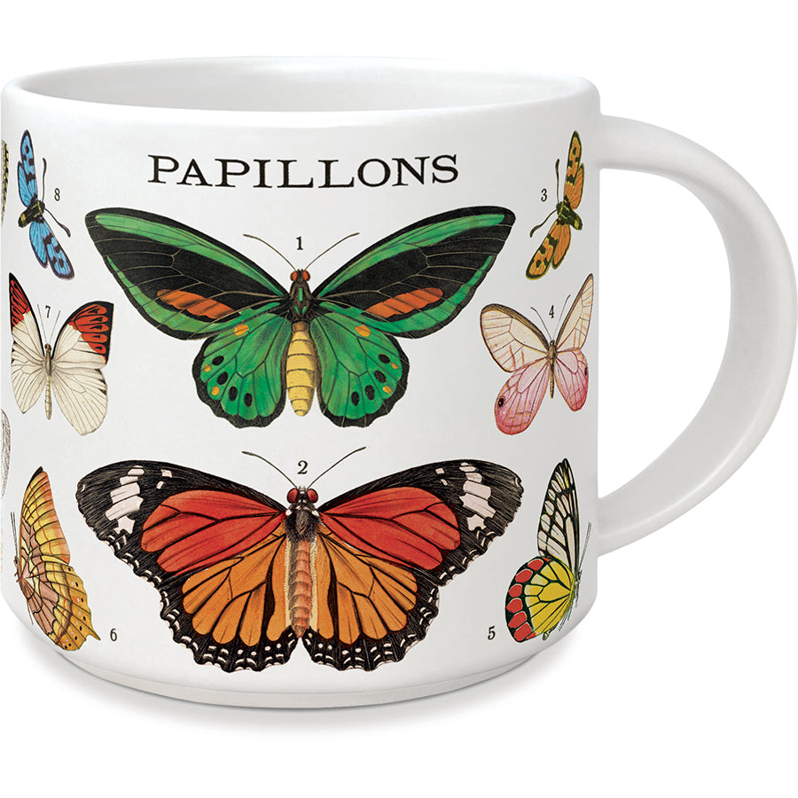 Cavallini & Co. Vintage Mug - Butterflies