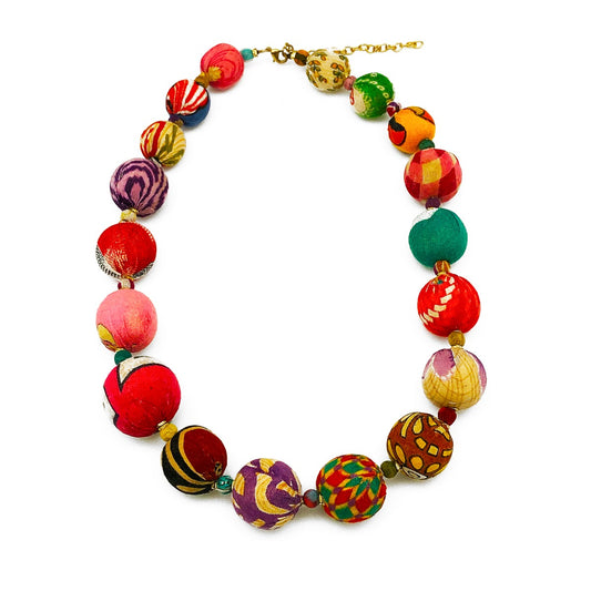 Aasha Large Beads Short Necklace