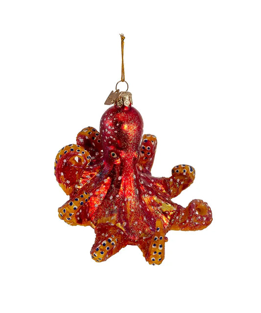 Noble Gems Octopus Ornament