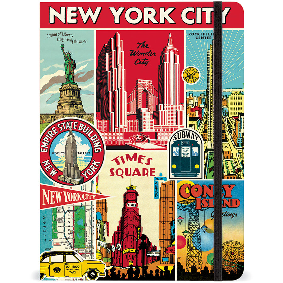 Cavallini & Co. Large Notebook - New York City – Stocklist