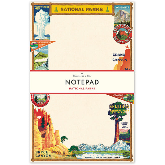 Cavallini & Co. Notepad - National Parks