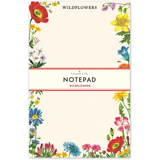 Cavallini & Co. Notepad - Wildflowers