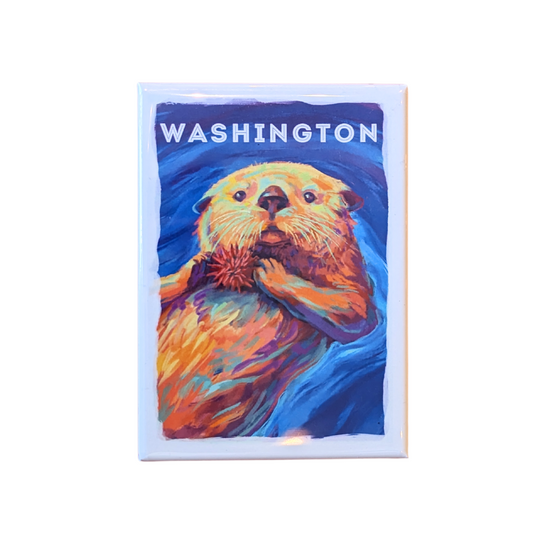 Washington Otter Magnet