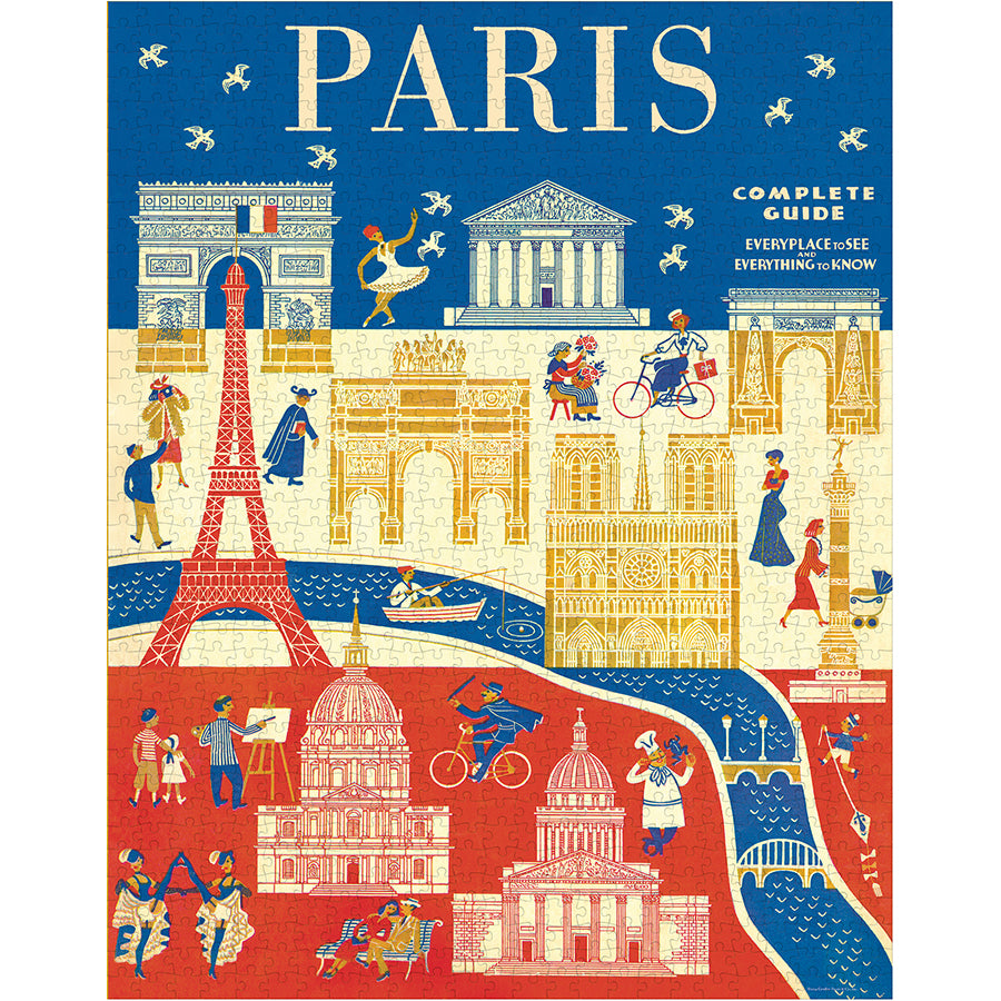 Cavallini & Co. 1000 Piece Puzzle -Paris