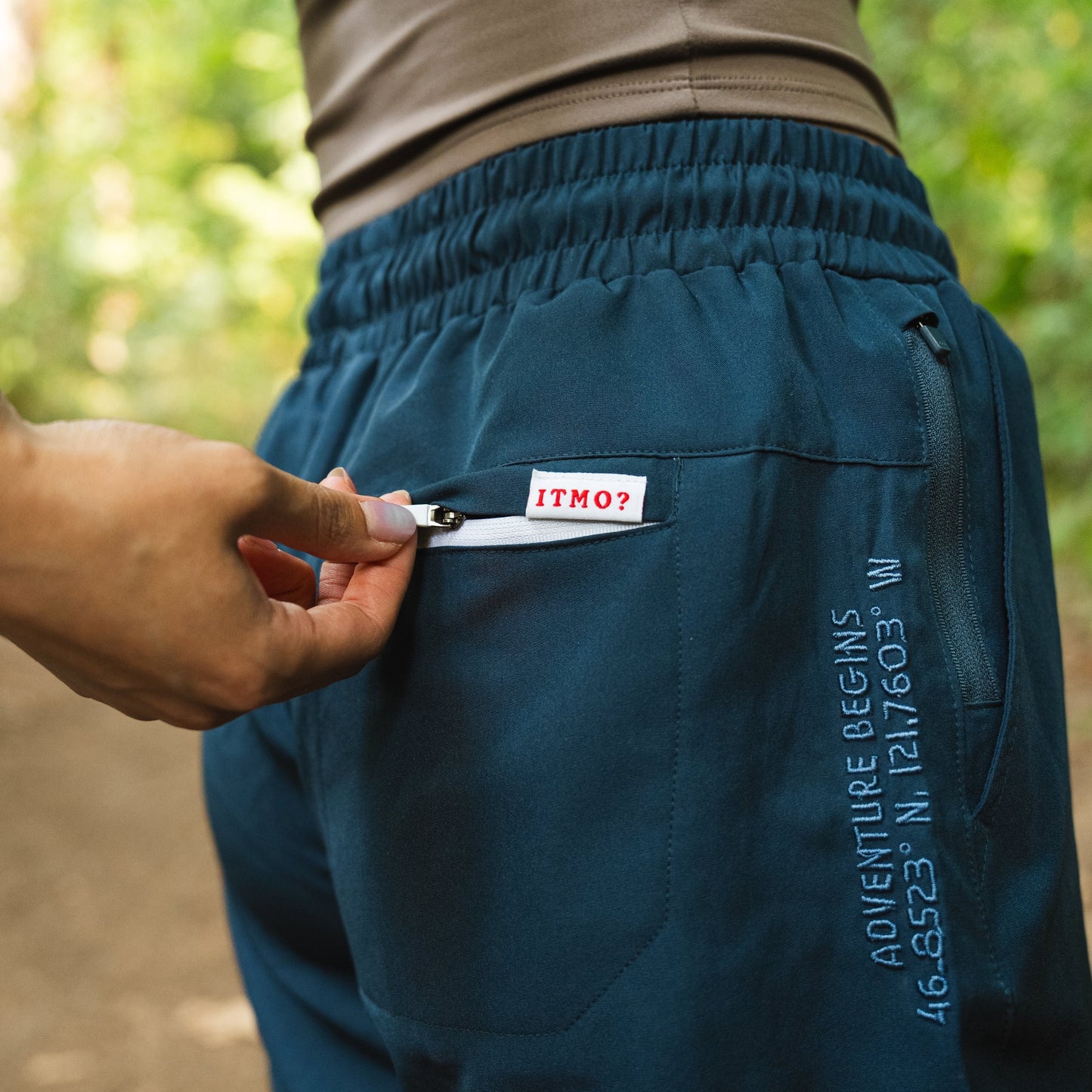 Athletic 5 Inch Recycled Shorts - Cascade Blue