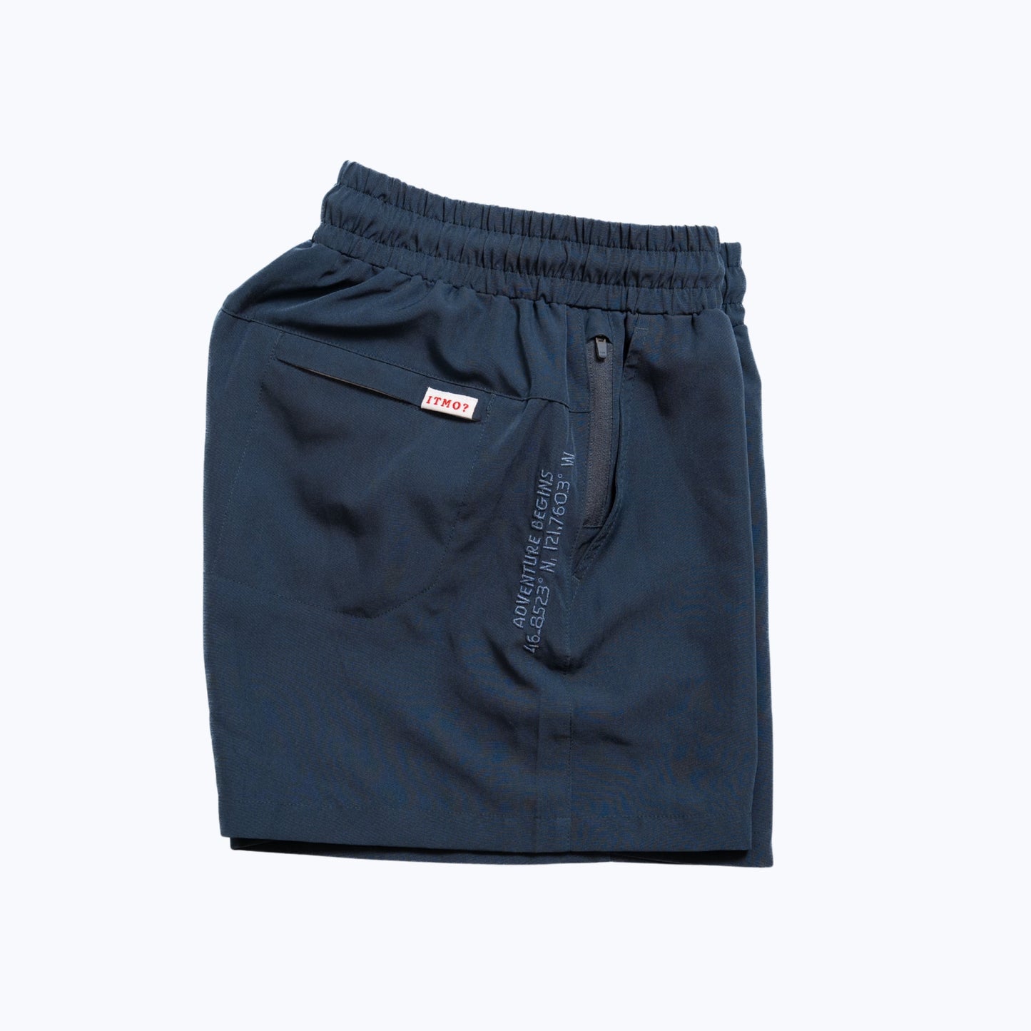 Athletic 5 Inch Recycled Shorts - Cascade Blue