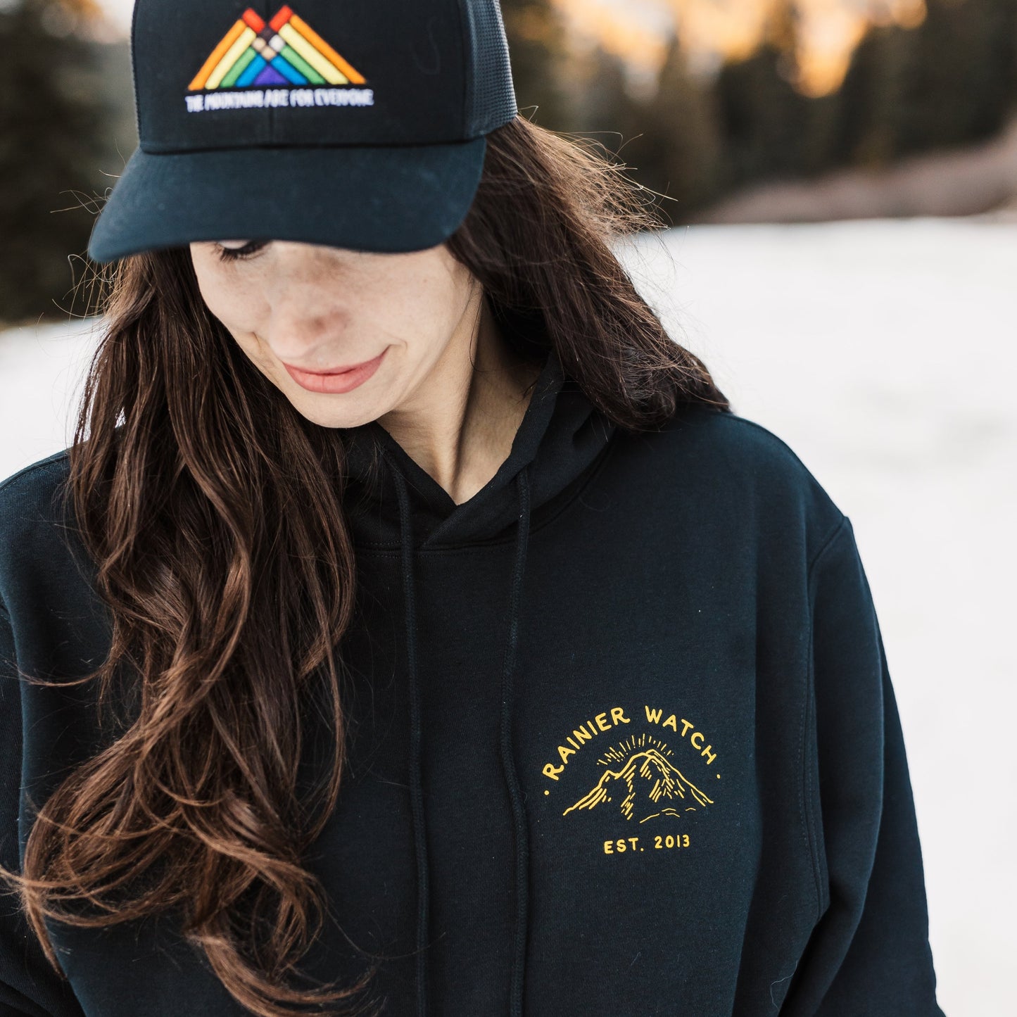 Ranger Hoodie Sweatshirt - Heavyweight - Black