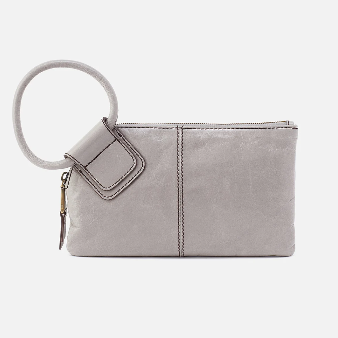 Hobo Sable Clutch - Light Grey