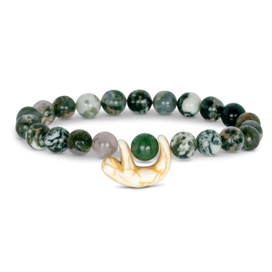 Fahlo Wander Sloth Tracking Bracelet - Rainforest Green