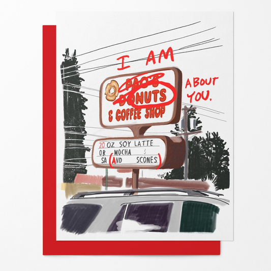Tacoma Valentines Card - Pao's Donuts
