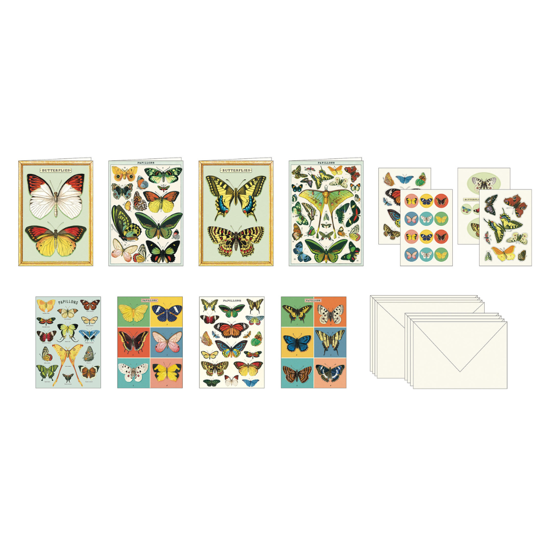 Cavallini & Co. Stationery Set - Butterflies