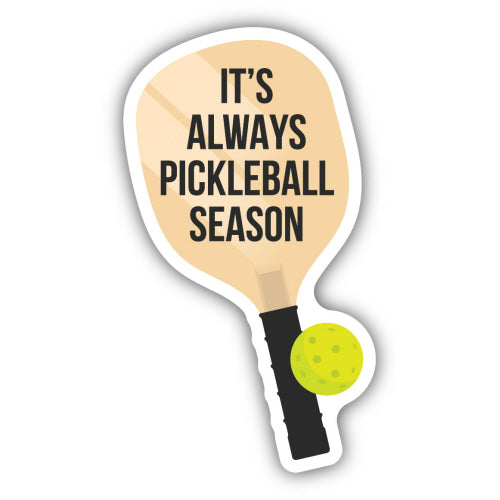 Pickleball Paddle Sticker