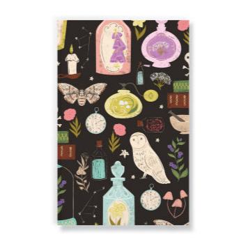 Classic Layflat Notebook - Owls & Potions