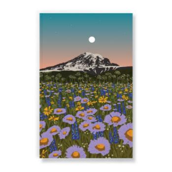 Classic Layflat Notebook - Mountain Flowers