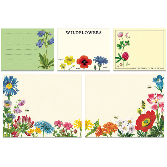 Cavallini & Co. Sticky Notes - Wildflowers