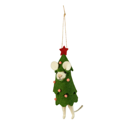 Tree Mouse Ornament