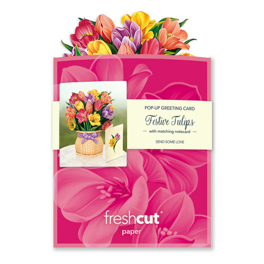 FreshCut Paper Mini Festive Tulips