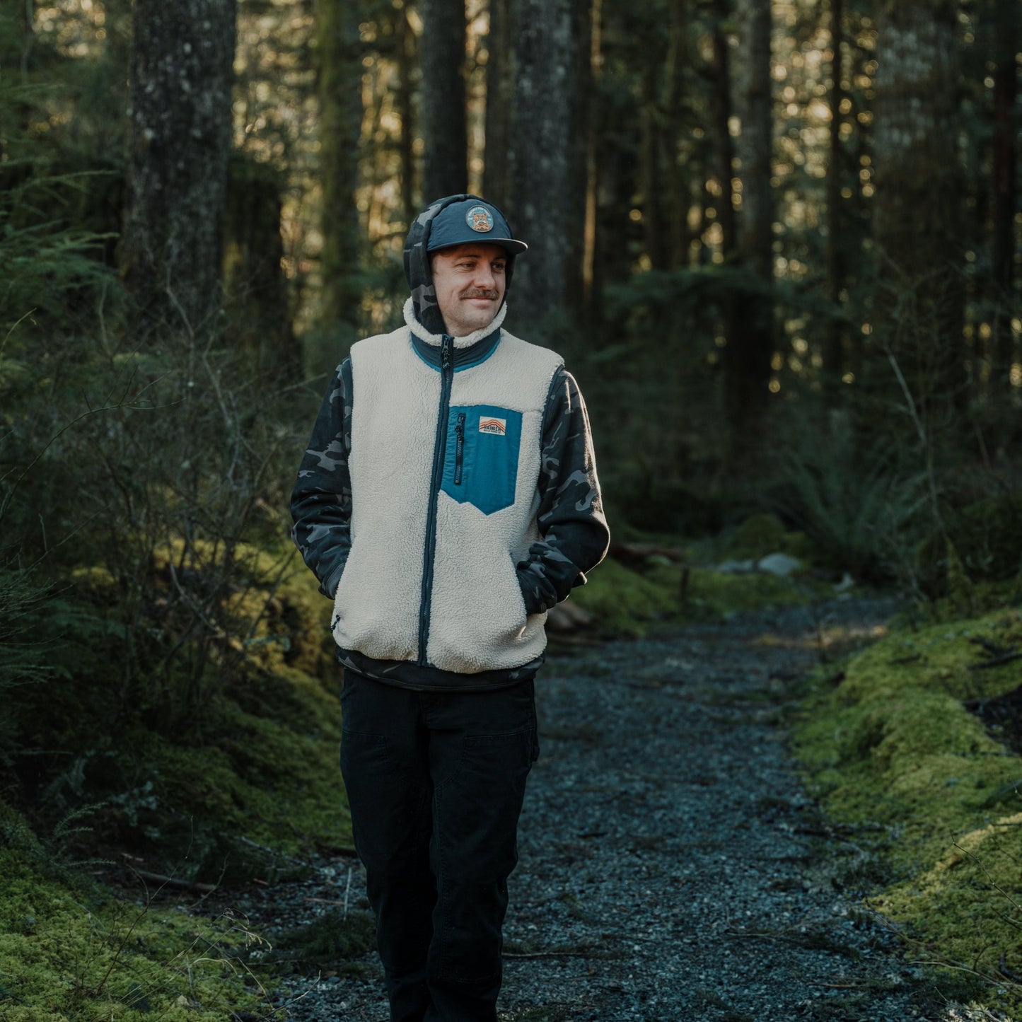 Turbo SuperFleece Vest - Cream (Lined Recycled Fleece)