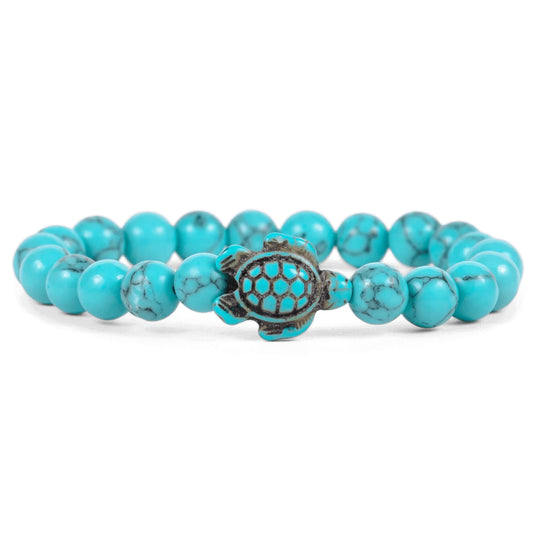 Fahlo The Journey Sea Turtle Tracking Bracelet - Crystal Blue