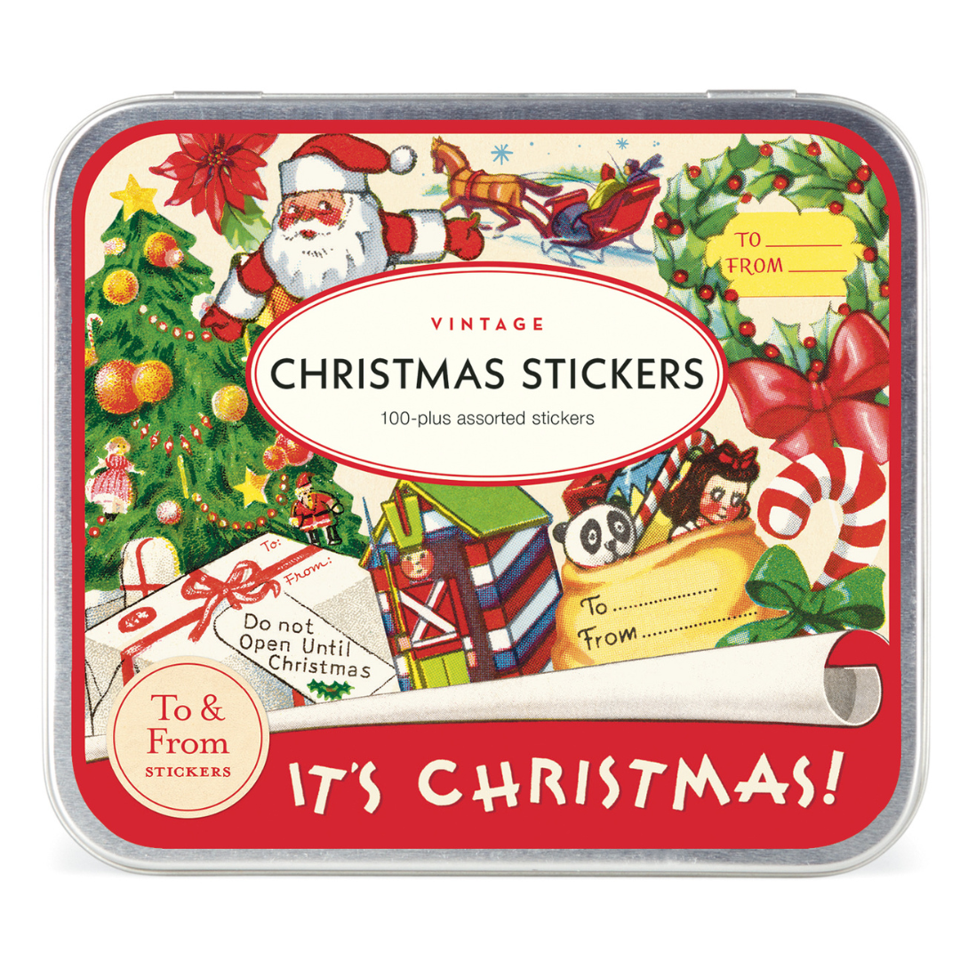 Cavallini & Co. Stickers - Vintage Christmas 2