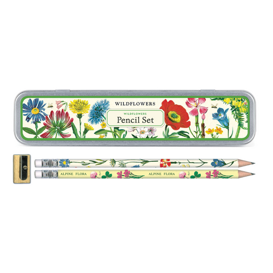 Cavallini & Co. Pencil Set - Wildflowers